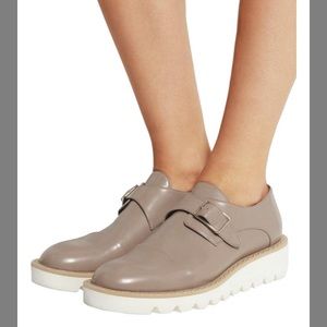 Stella McCartney Nude Odette Monk Brogues Shoes